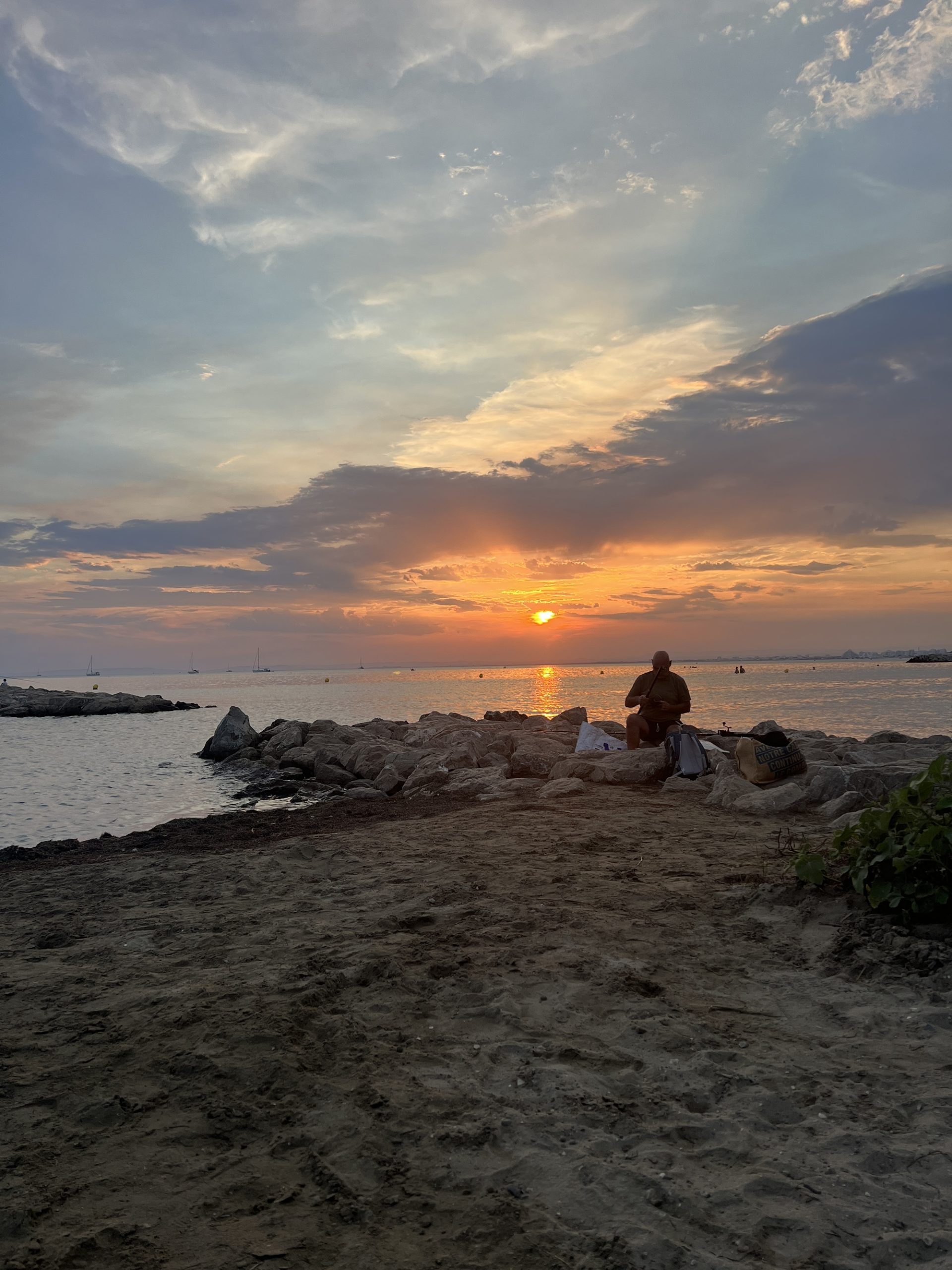 Pizza beach picnic
