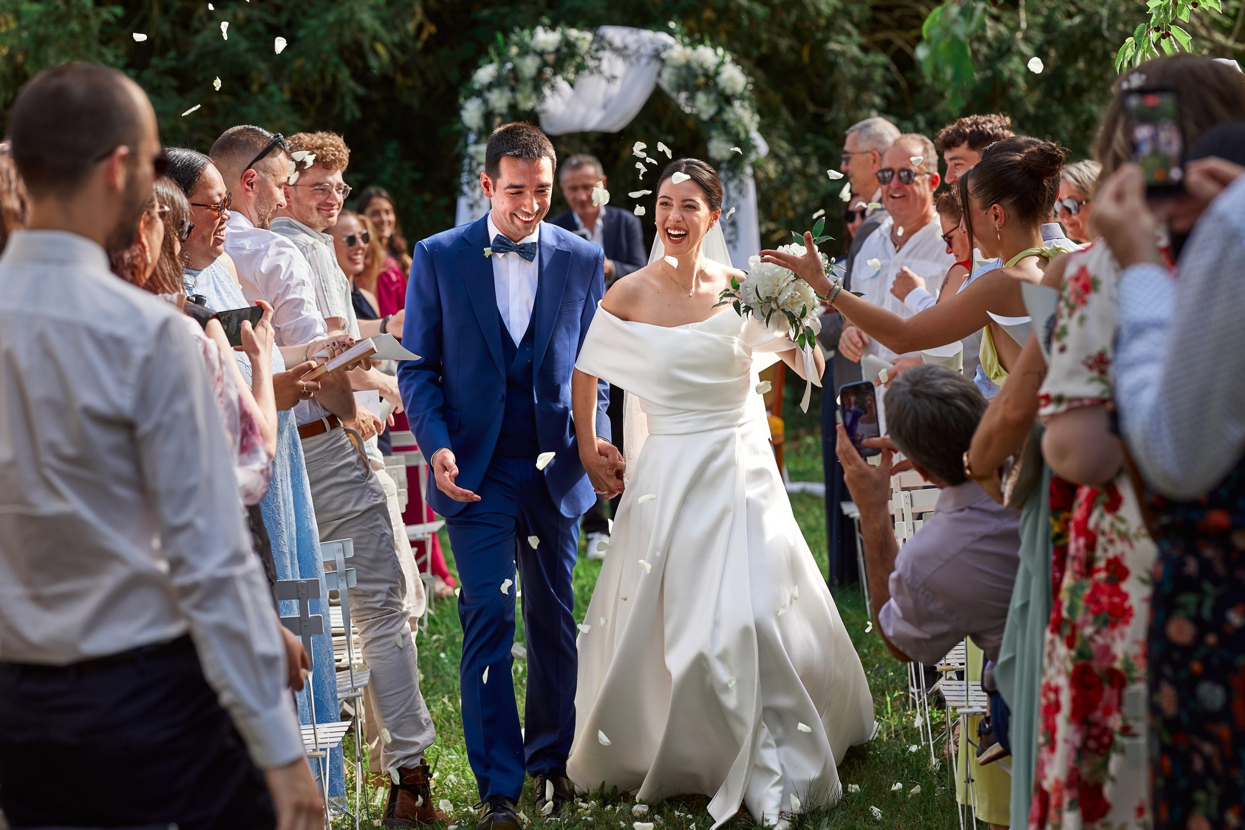 The wedding ceremony