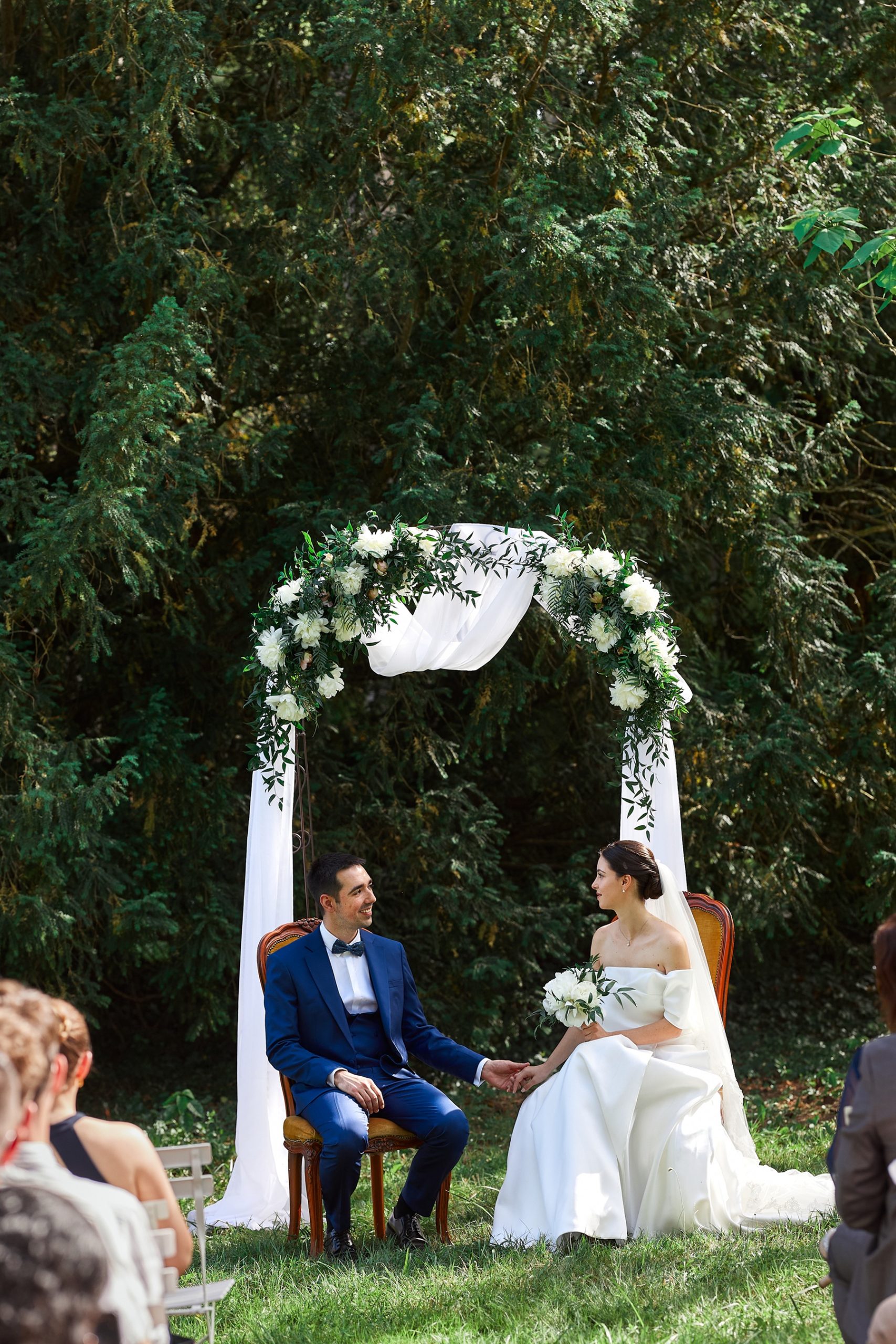 The wedding ceremony