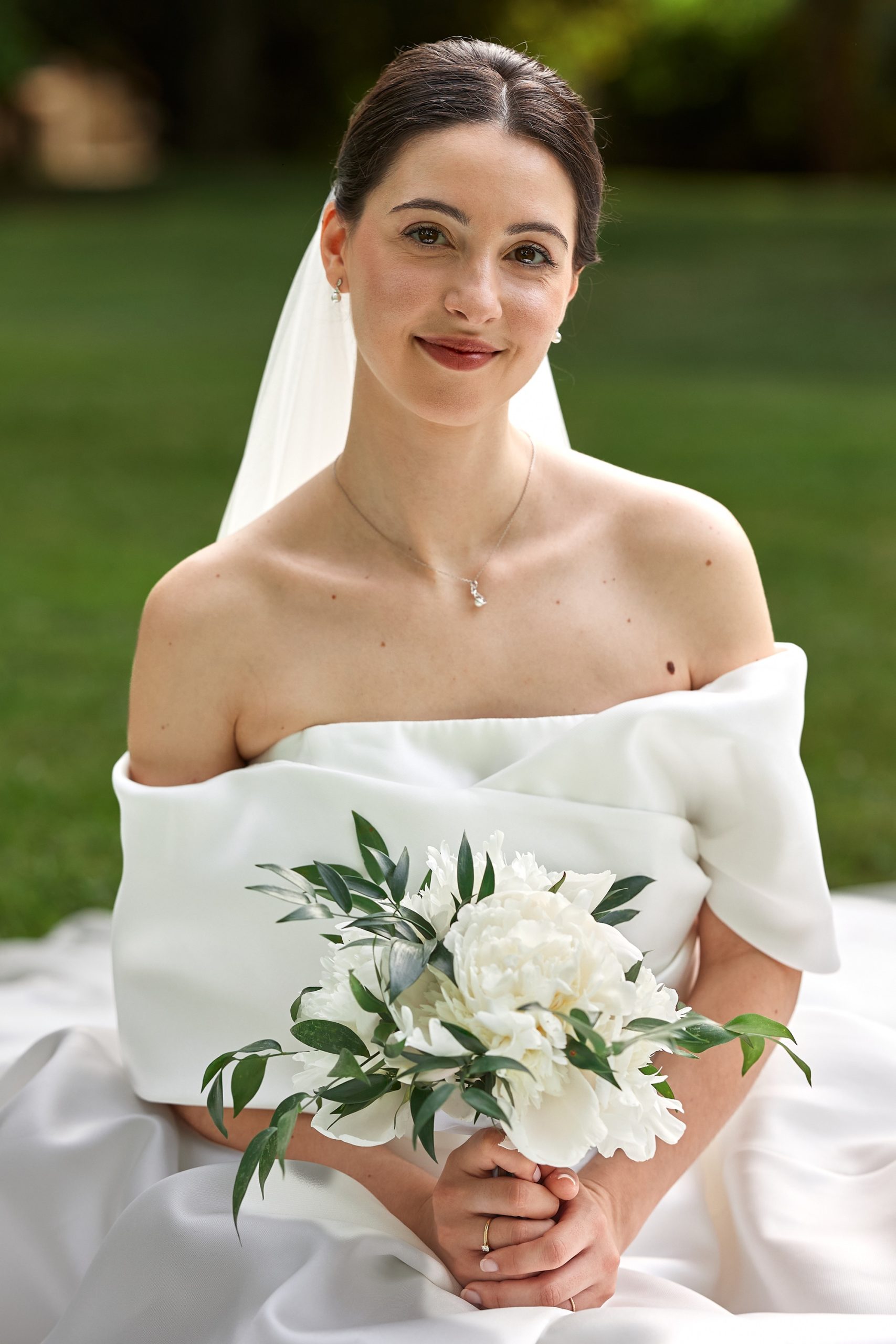The wedding dress